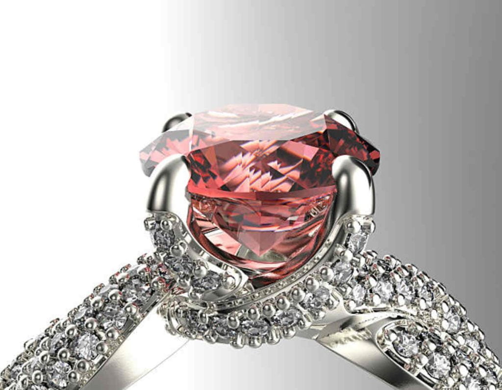 moissanite ring