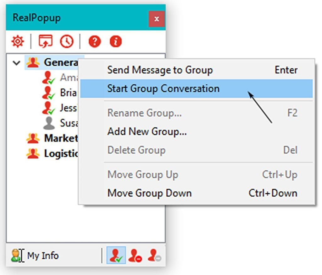 official internal chat platform