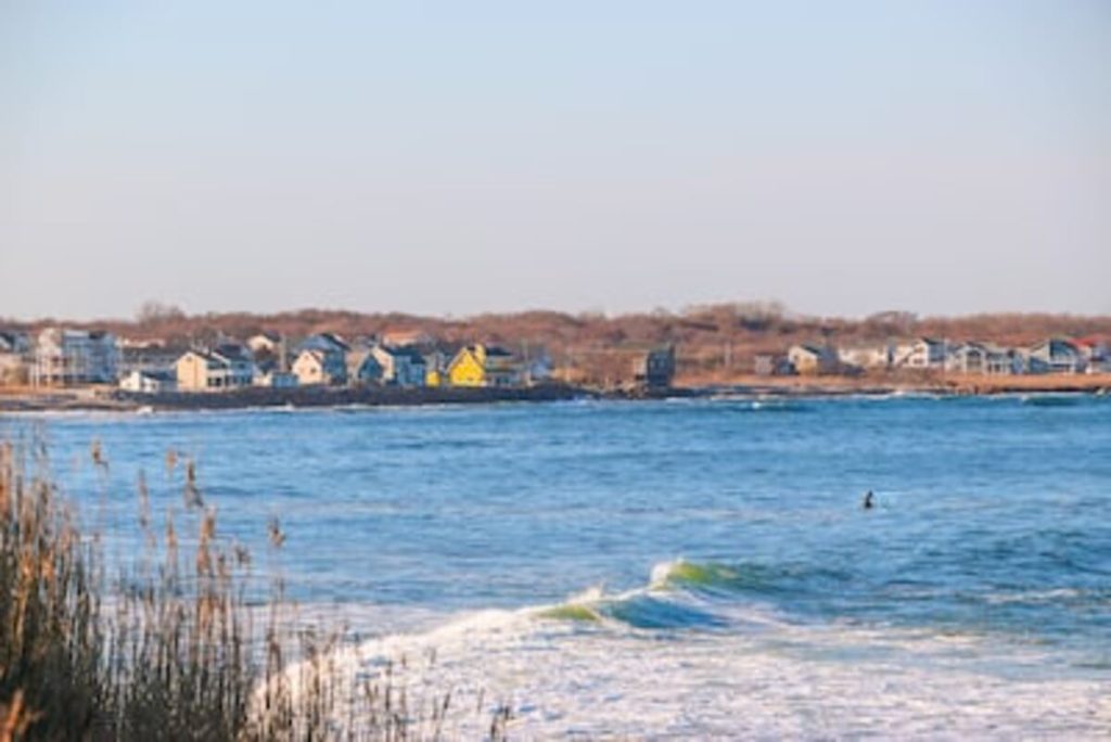 A picturesque map of Cape Cod's coastline
