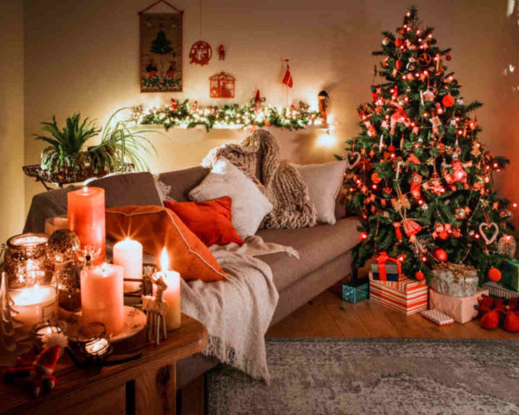 Christmas House Flags