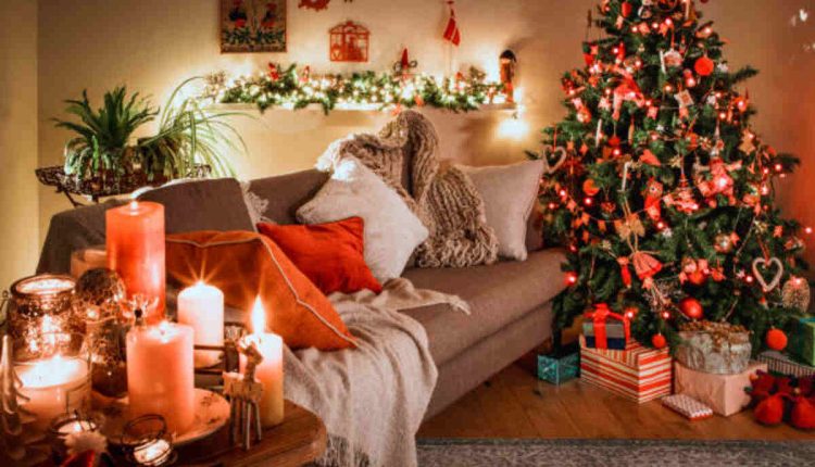 Christmas House Flags