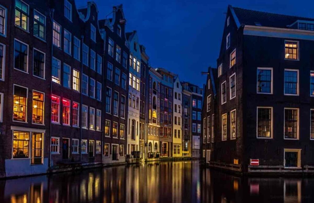 canal tour in Amsterdam