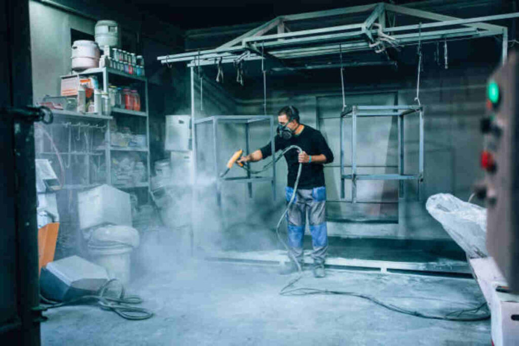 professional powder coating gun