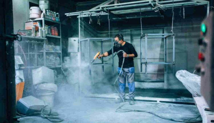 professional powder coating gun