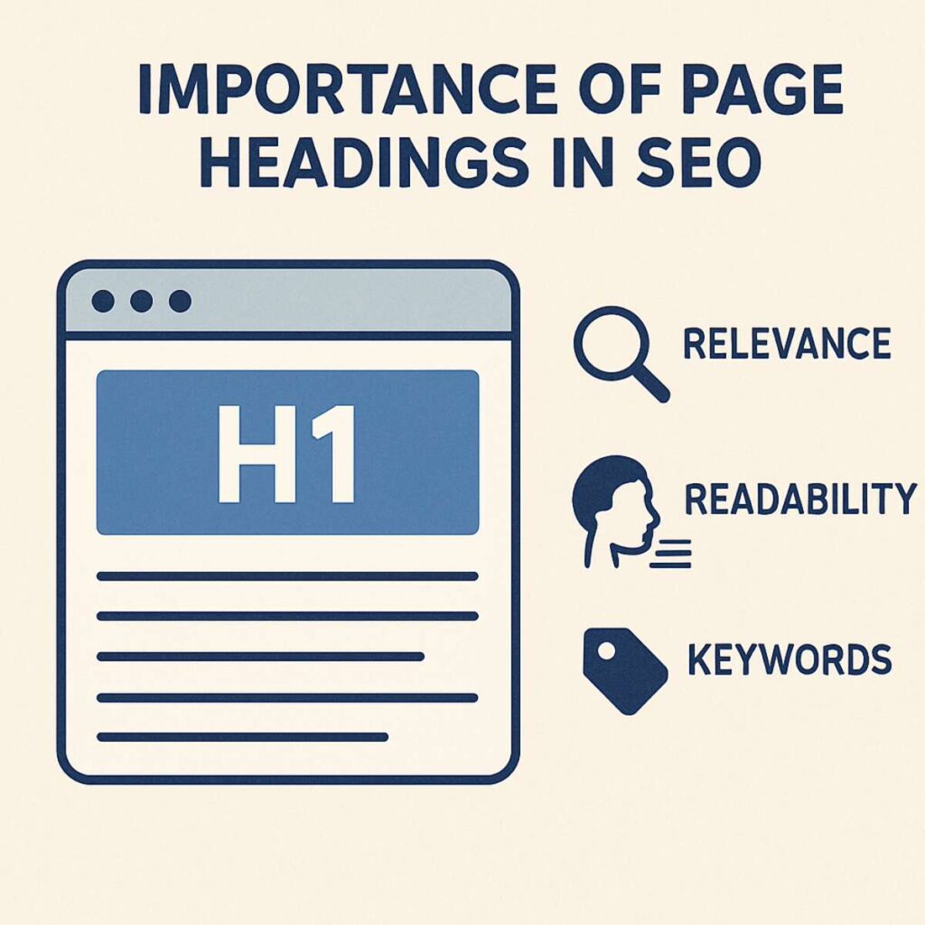 how to audit page headings
